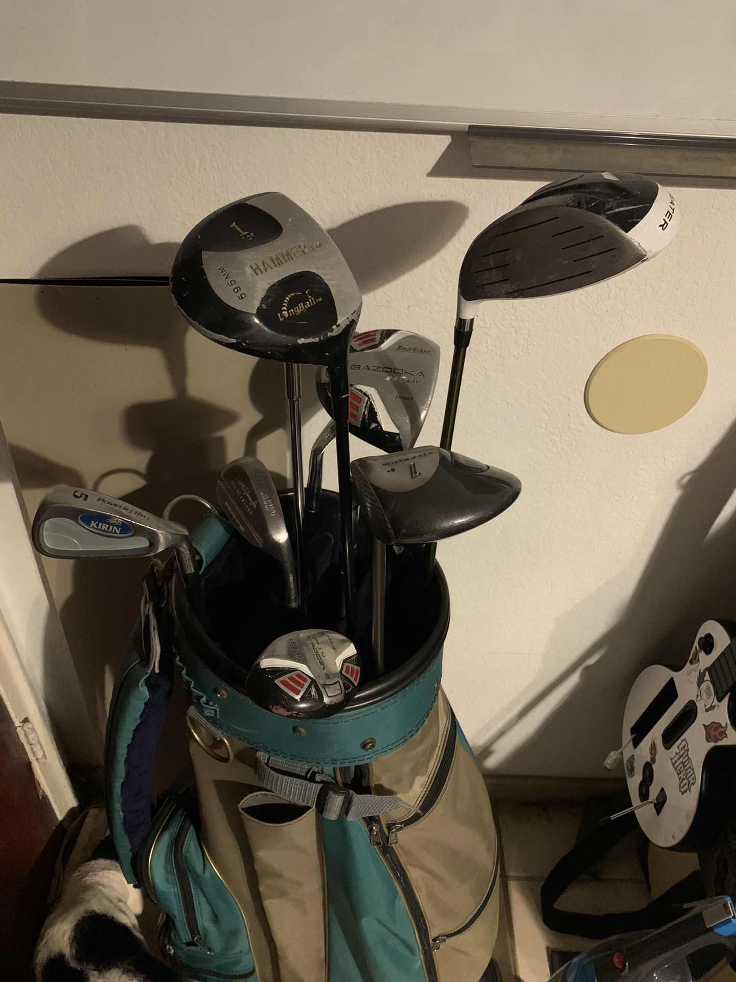 Bag Of Golf Clubs 