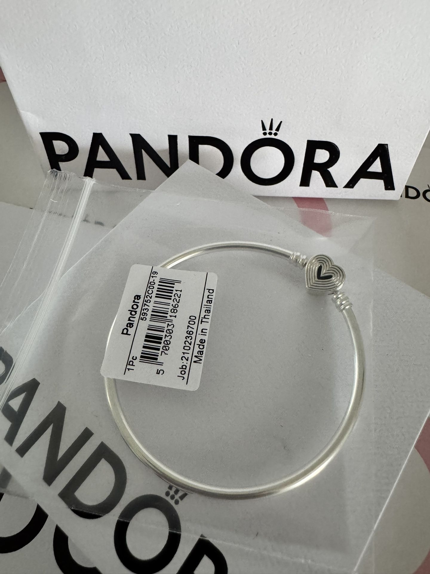 New Bracelet Pandora Heart 7.5”