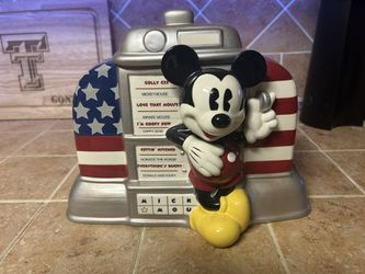 Mickey Jukebox Cookie Jar