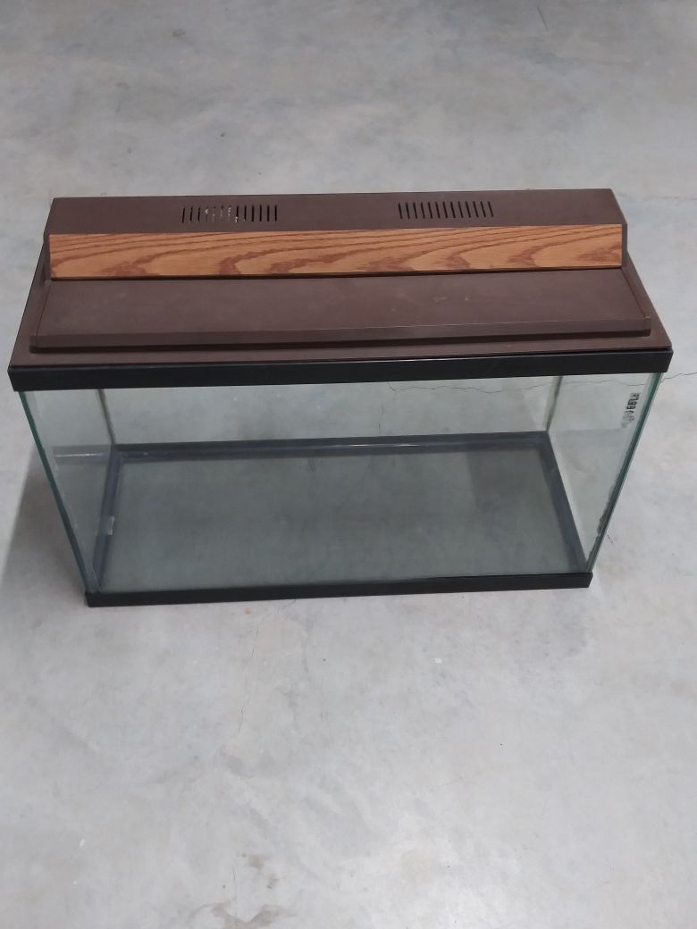 29 - 30 gallon fish tank with hood / light / and filter