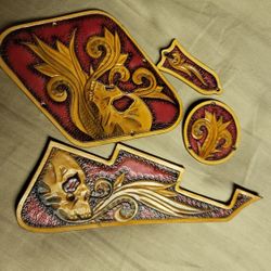 Custom Leather Les Paul Covers
