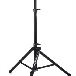 2 Ultimate Support TS-100B Hydraulic Lift-Assist Speaker Stands