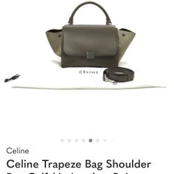 Celine Trapeze Bag Authentic 