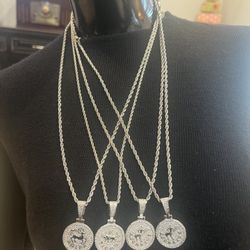 Stainless Steel zodiac Charm Necklaces…New