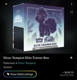 Pokémon Silver Tempest Elite Trainer Box