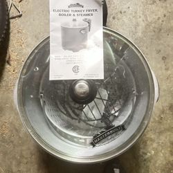 Masterbuilt Electric Turkey Fryer.