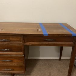 Mid Century Modern Sewing Table
