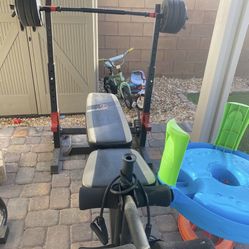Marcy Bench Press With Squat Rack