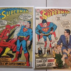 DC Comics Superman #219 +#220, 2 Comics Total 