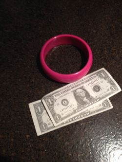 Pink bracelet
