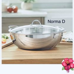 Cacerola de 12  qts heritage signature nueva en su caja 🌺 princess house 🌺