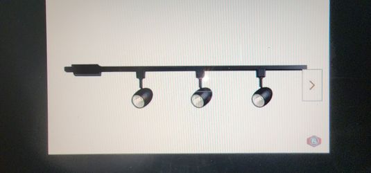 3 Light Intergrated LED Linear Track Lighting Glass - New