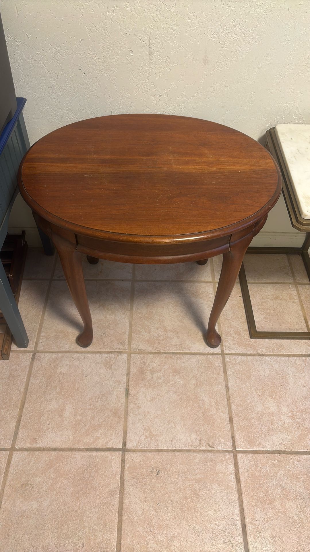 Wood End Table