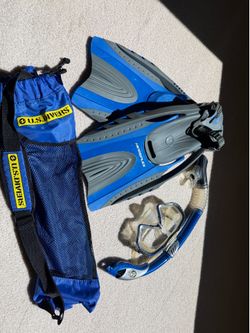 US Divers Snorkel Mask & Fins