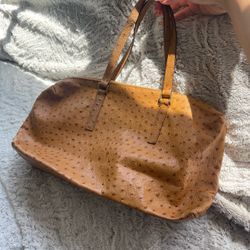 Vintage Francesco Biasa Tan Shoulder Bag 💼