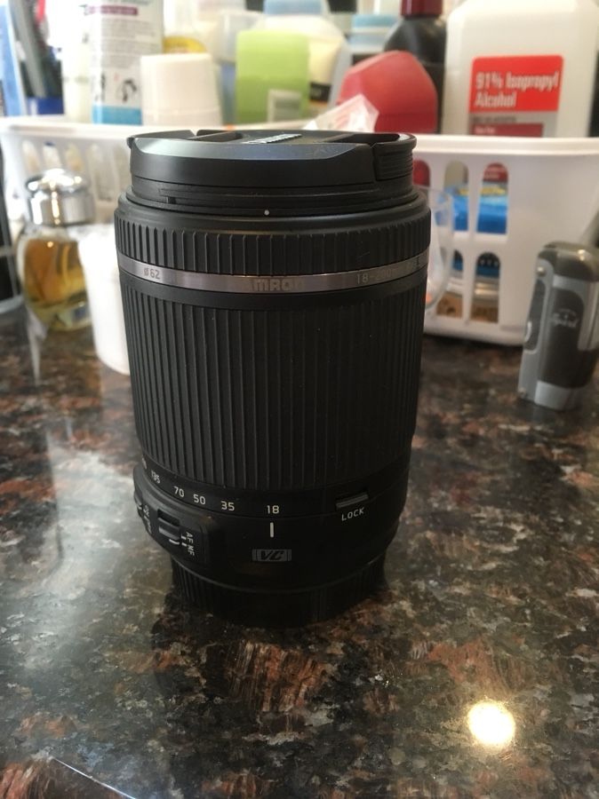 Tamron 18 200mm lens for Canon