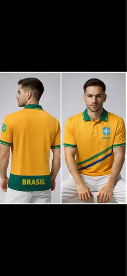 Brazil polo shirt