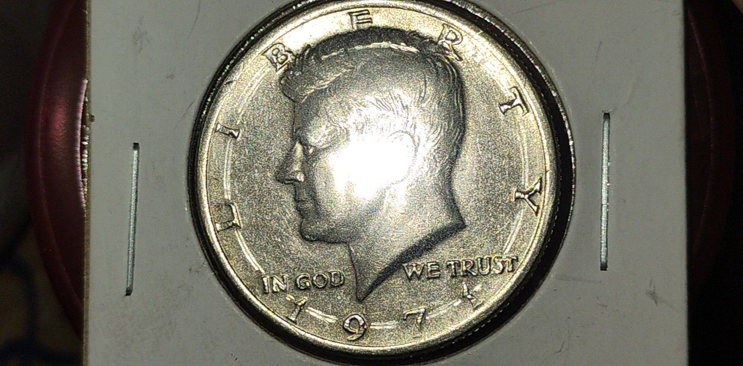 1971 Kennedy Half Dollar With Errors