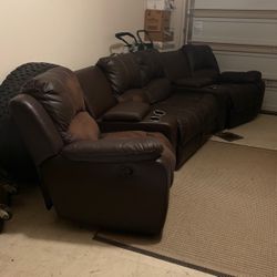 Brown Color Sofa Sets