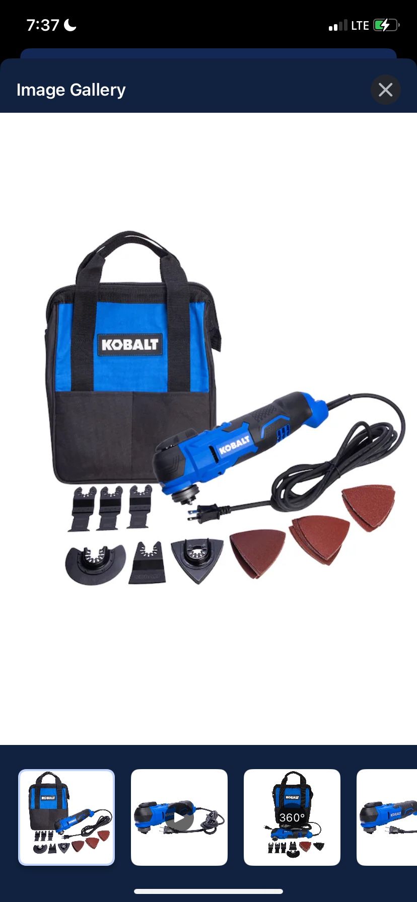 Kobalt Oscillating Multi-Tool