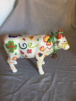 Cow piggy bank