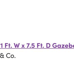 Gazebo Cover 11ft By 7.5 Never Used