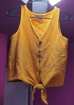 Madewell Golden Yellow Vest