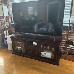 TV + Soundbar and Stand 