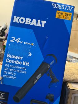 Kobalt 24V 270-CFM 130-MPH Handheld Leaf Blower 2.0Ah Battery/Charger