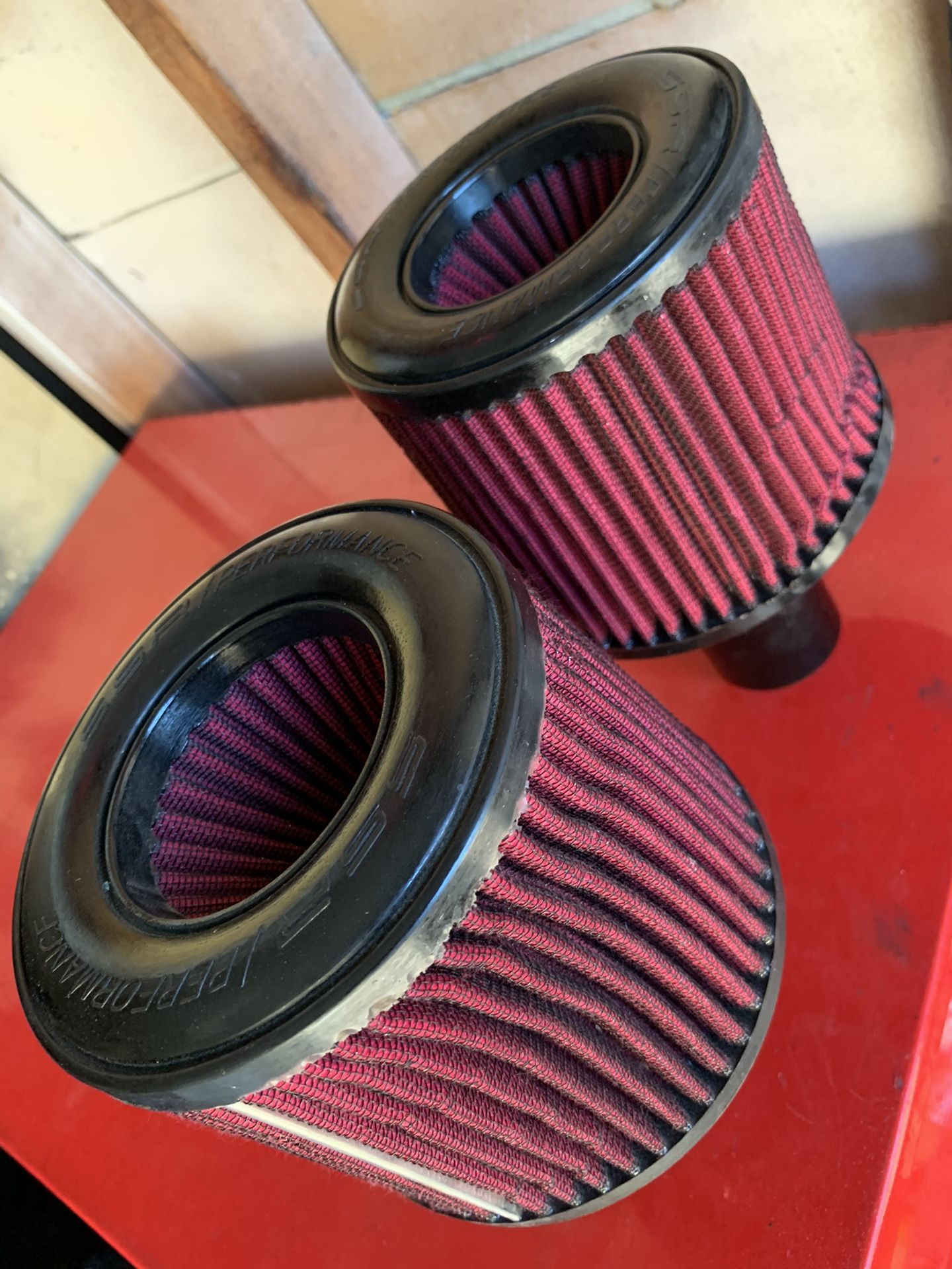 Dual air intake