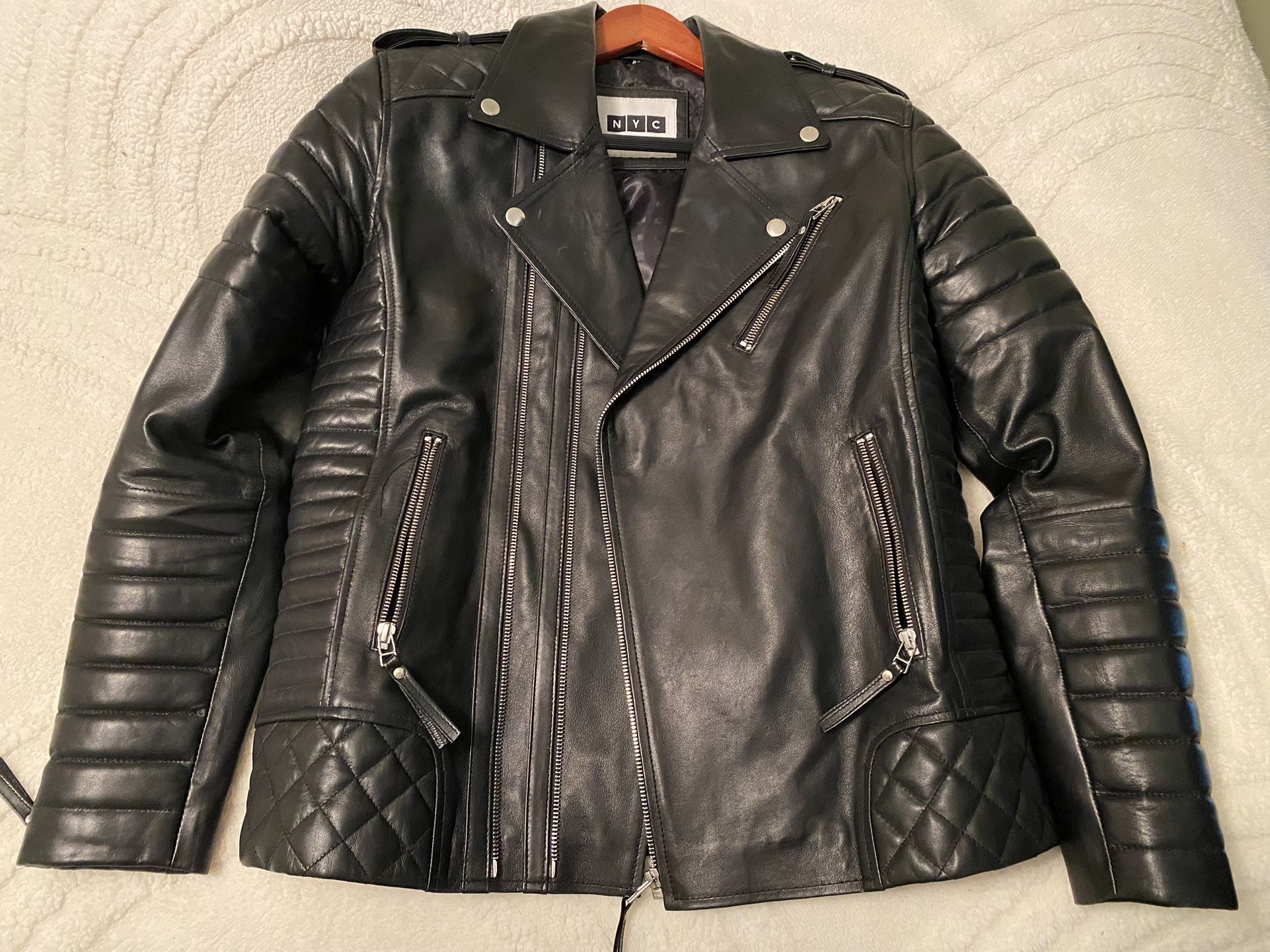 Men’s Leather Jacket - XS
