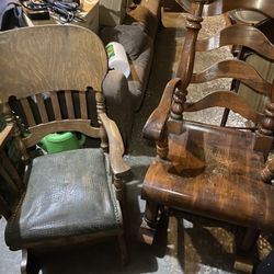 Antique rocking chairs