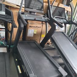 2025 Model Nordictrack X24 Incline trainer - 40% incline 12mph max speed - 22" wide belt 