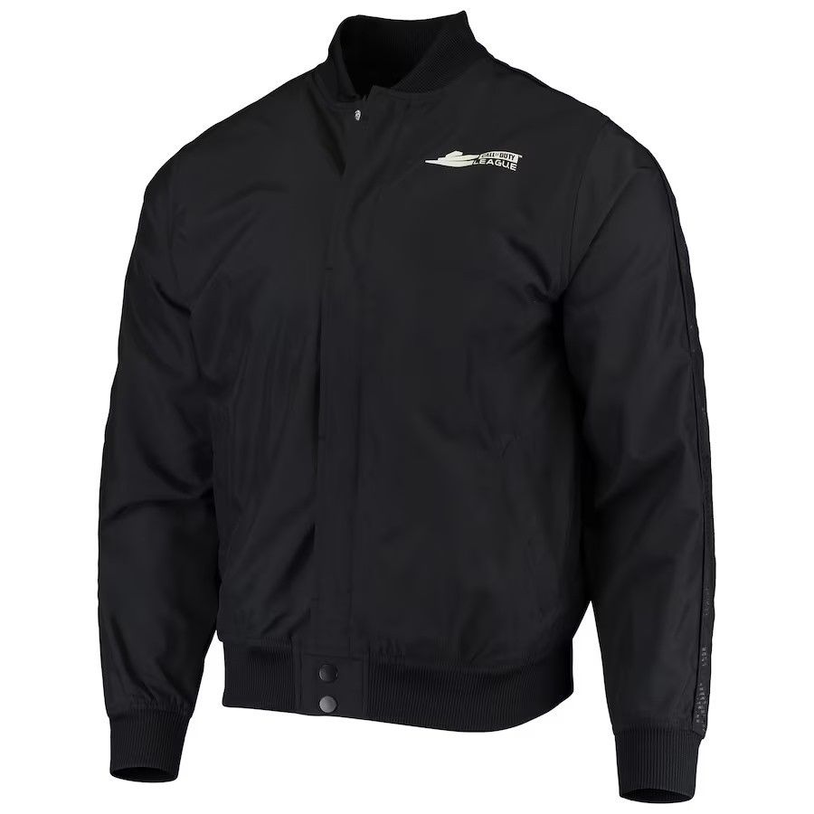 Call of Duty League Gear Authentic Full-Snap Jacket - Black