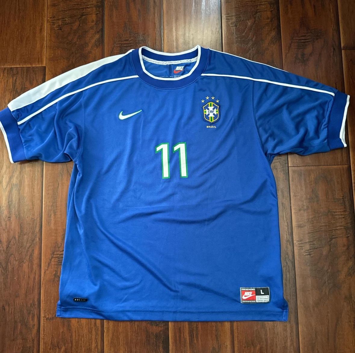 Vintage Nike Brasil 1998 Jersey