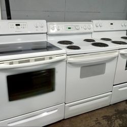 Stove Electric , washer And Dryer electric