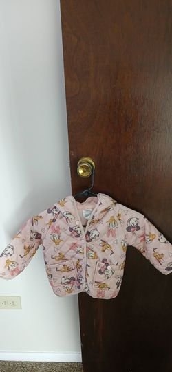 Girls Pink Minnie Mouse Jacket