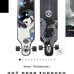 38" DROT THROUGH LONGBOARD -BALANCE