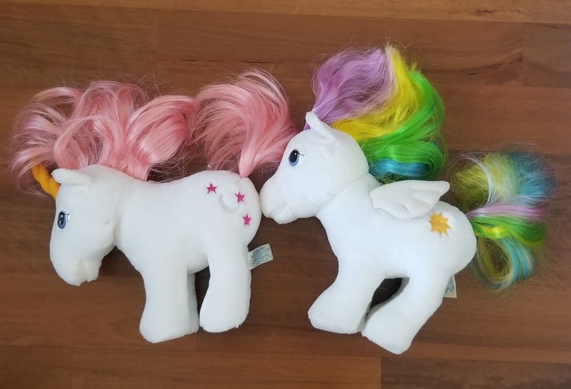 Vintage My Little Pony Plush Toys $40