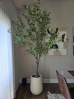 artificial olive tree 8 feet