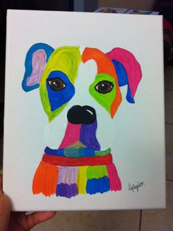 Dog paint