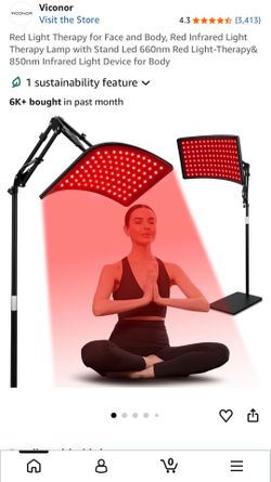 Red light therapy for face and body