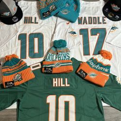 Dolphins Jerseys  Beanies Snapbacks Fitted Caps 