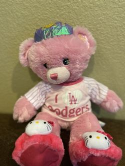 Dodger pink bear