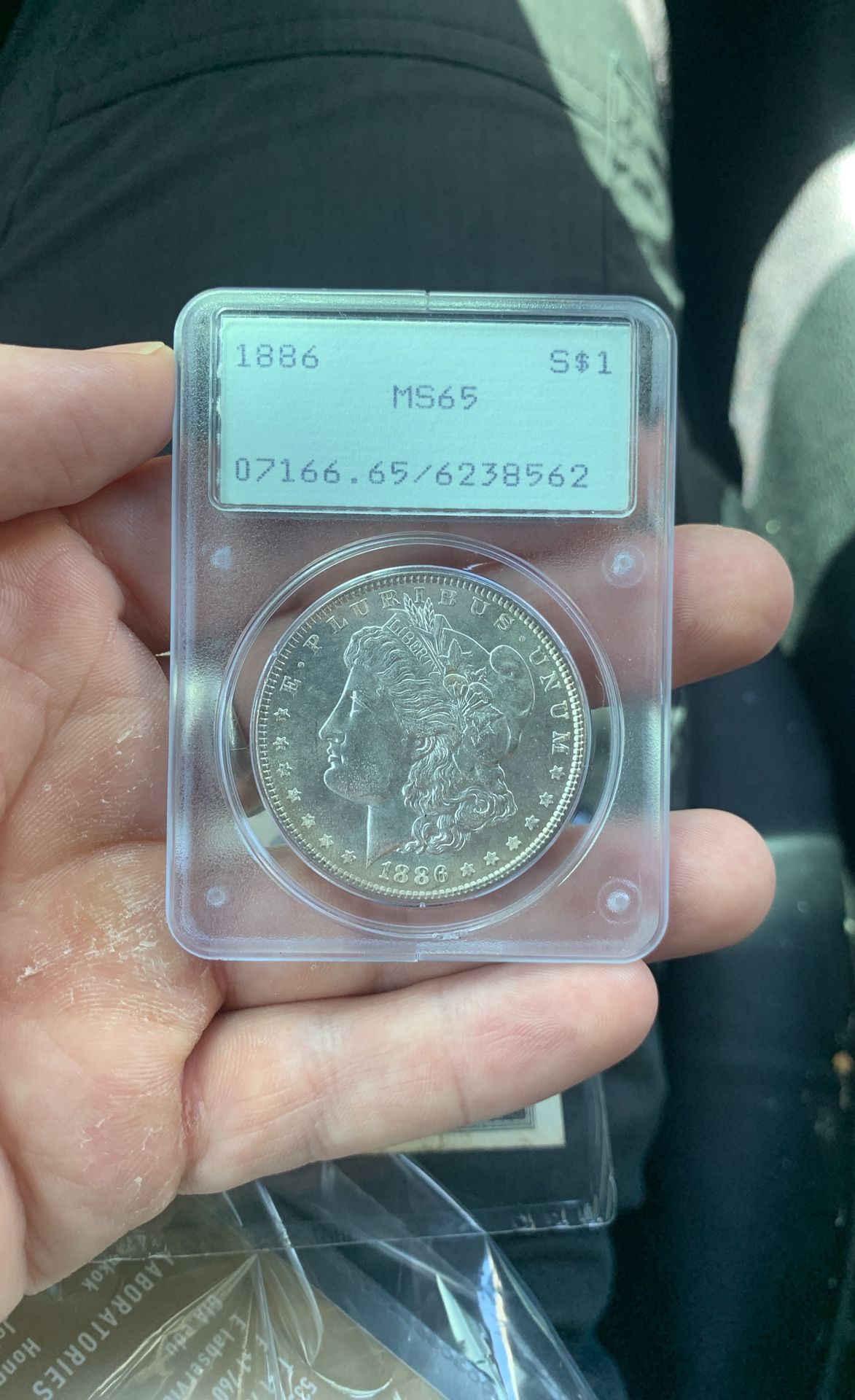 1886 Morgan Silver Dollar