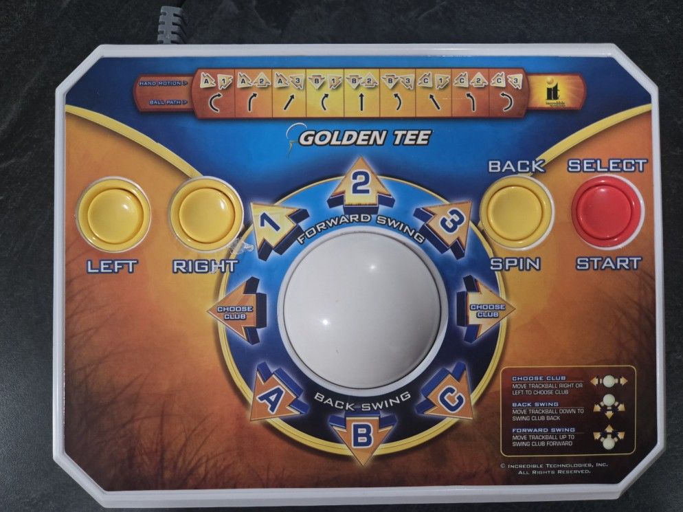 Golden Tee Golf Plug & Play Jakks Pacific Home Edition Classic TV Game Tested