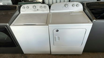 Whirlpool Basic Washer Dryer Set (Top Load Washer & Dryer Set) - Energy Efficient, Quick Dry