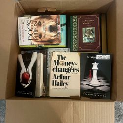 Medium Box Full Of Misc Books - Lots Of Great Authors!!