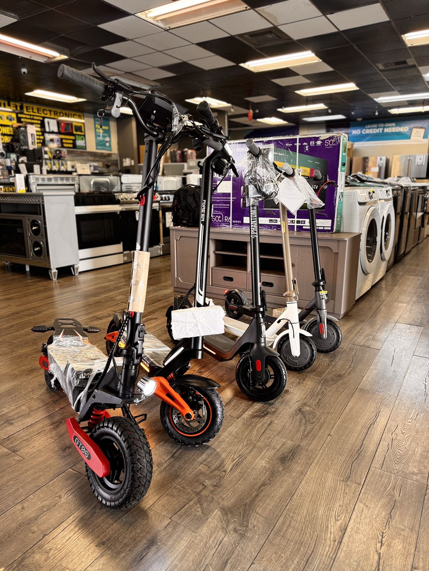 Electric Scooters (Take It Home In Payments/ llévatelo a casa en pagos)