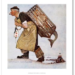 Norman Rockwell “Mermaid” Picture 